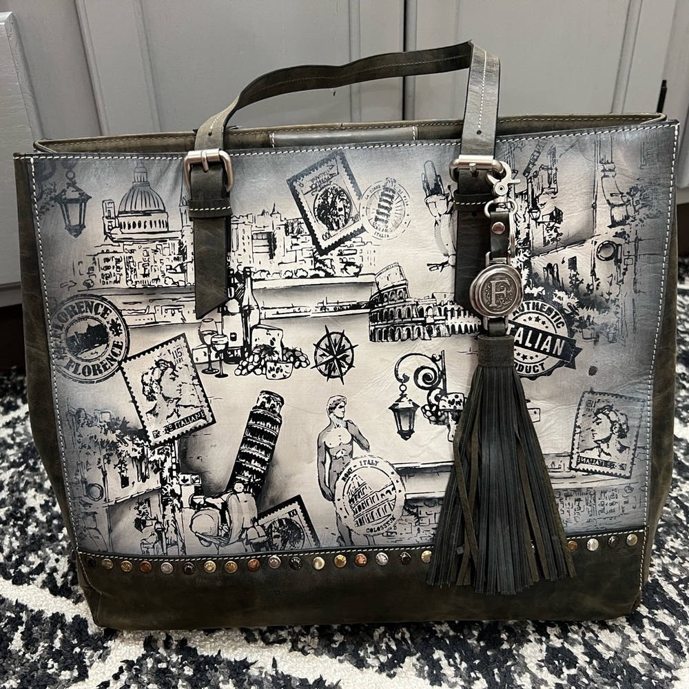 Firenze Bella leather handbag